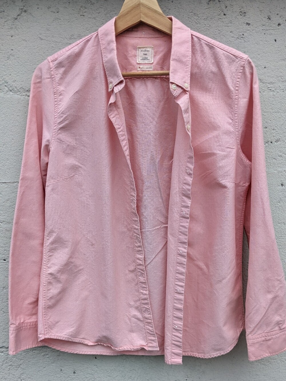 GAP Pink Boyfriend Shirt